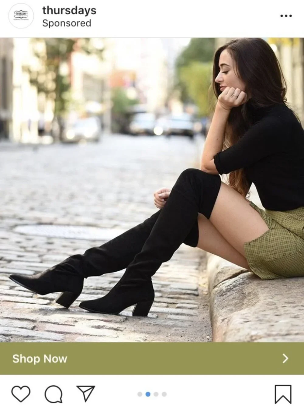 Thursday Tempest Over the Knee Suede Boots